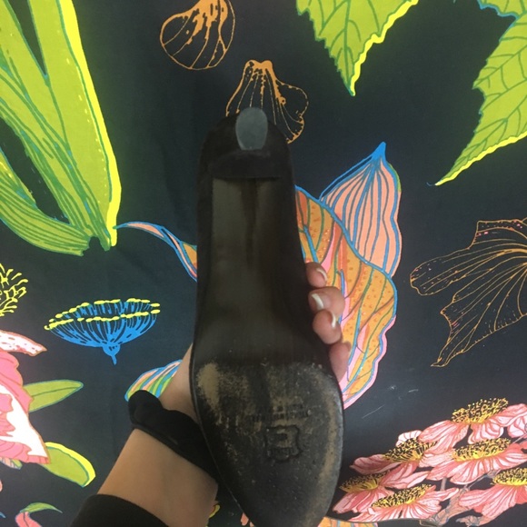 STUART WEITZMAN BROWN SUEDE PLATFORM PUMPS - Picture 5 of 7